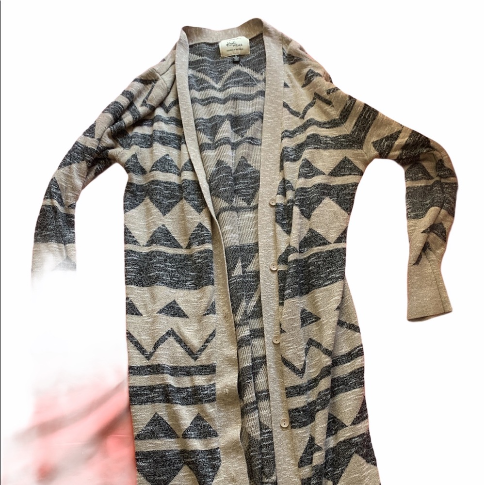 Cotton On Long Cardigan - S